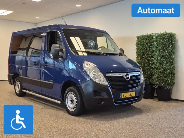 Opel Movano L1H1 2+1 Rolstoelbus Automaat Rolstoel voorin