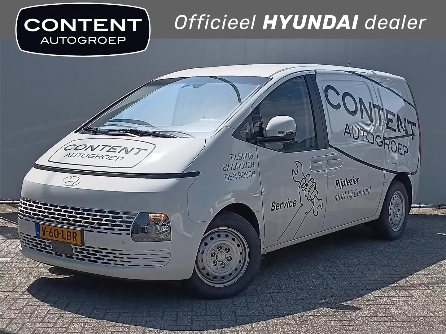 Hyundai STARIA 1.6 T-GDi Hybride 225pk Automaat | Demo Wit - 1