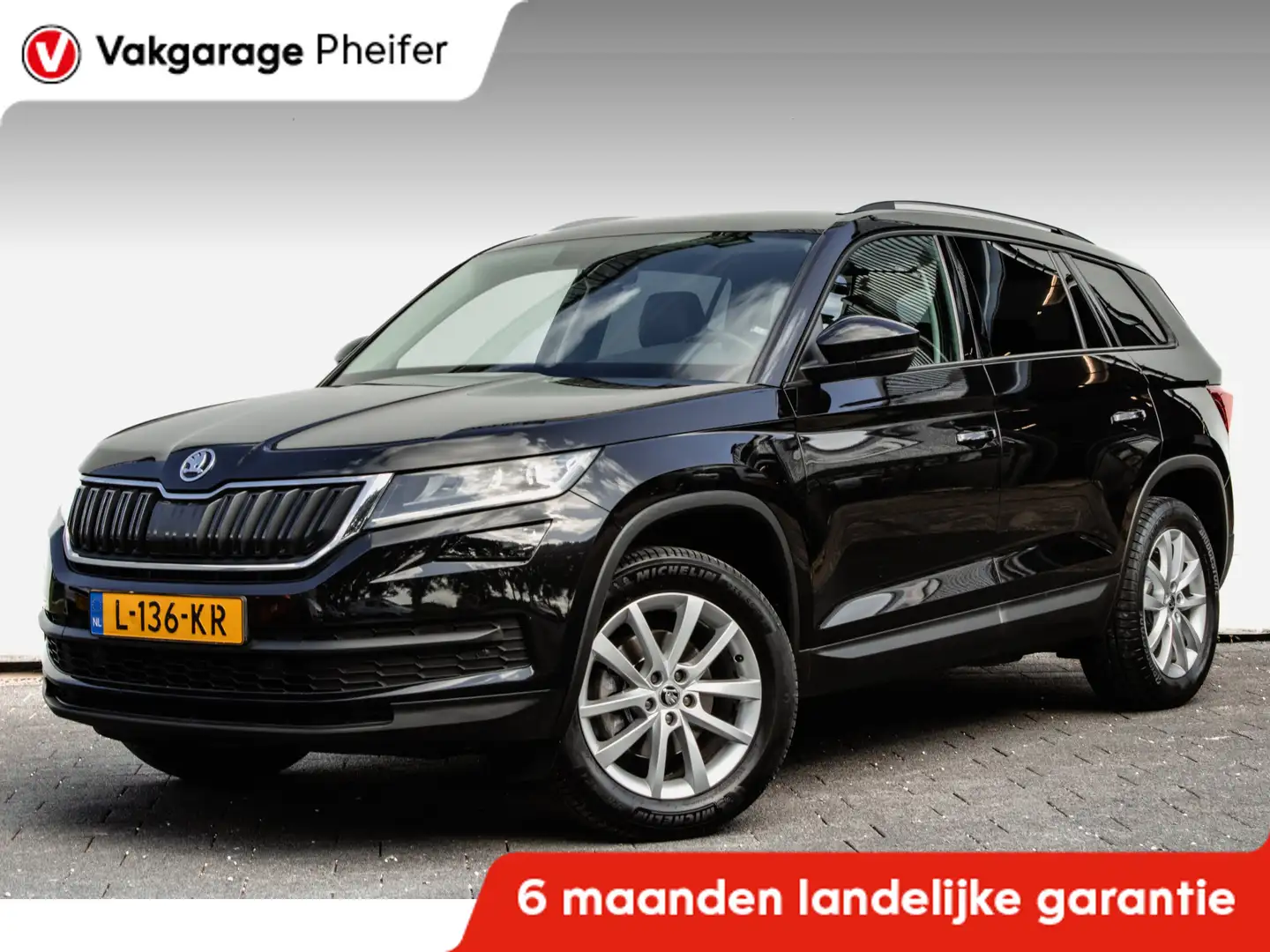 Skoda Kodiaq 1.5 TSI Business Edition 7p. Trekhaak/ Camera/ Hal Zwart - 1