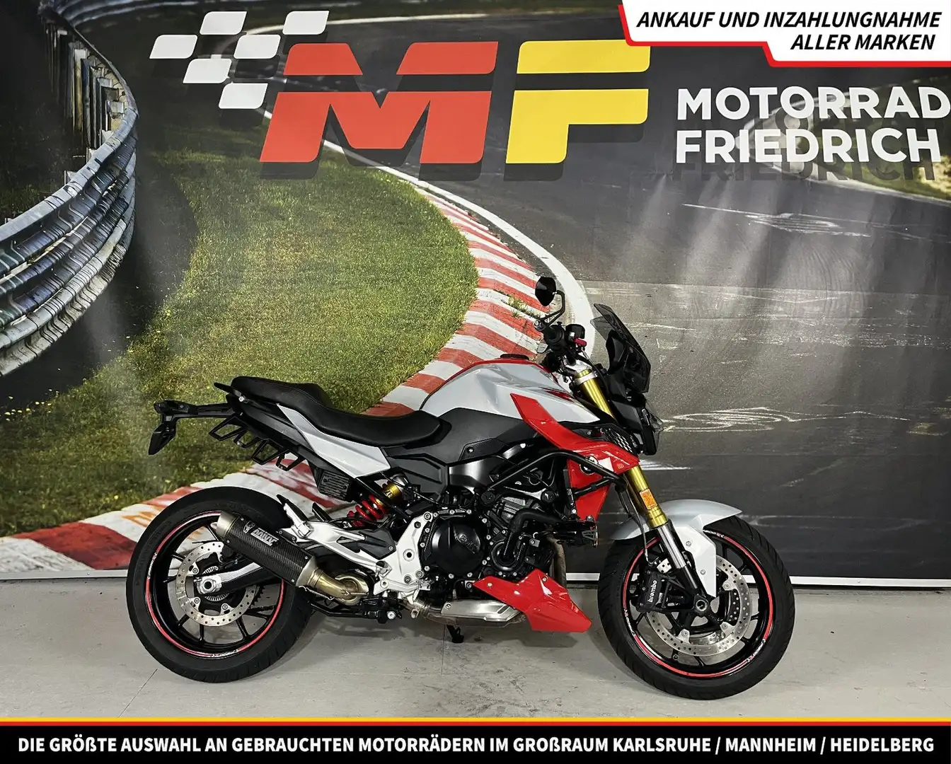 BMW F 900 R 4 PAKETE | SEHR VIEL ZUBEHÖR] Červená - 1