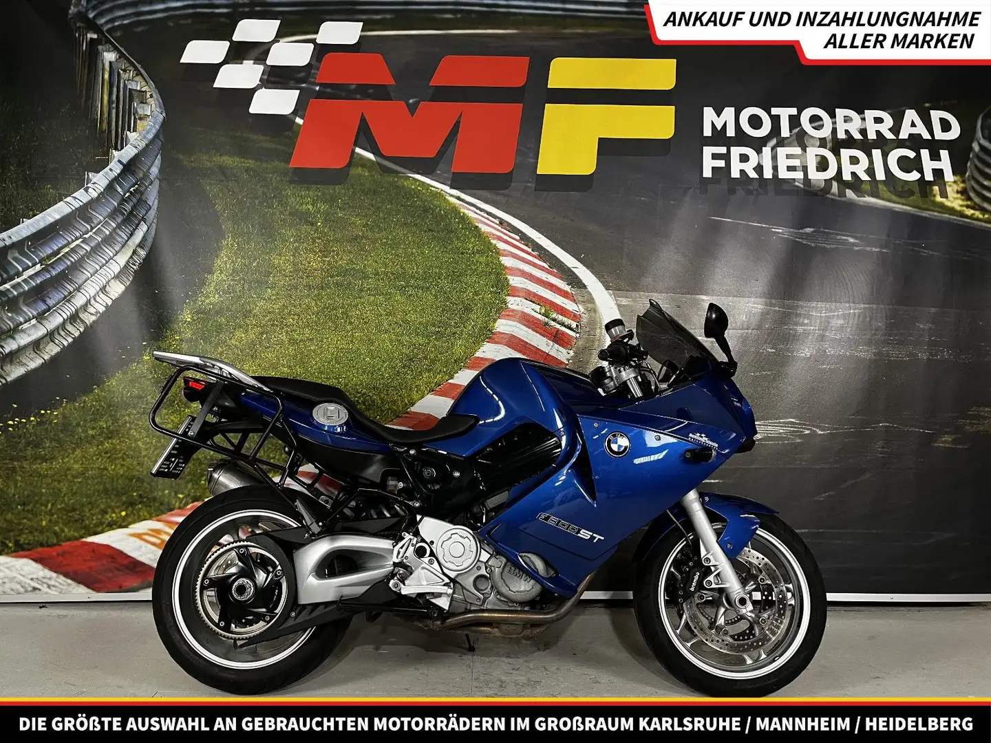 BMW F 800 ST 35kW A2 möglich] Blau - 1