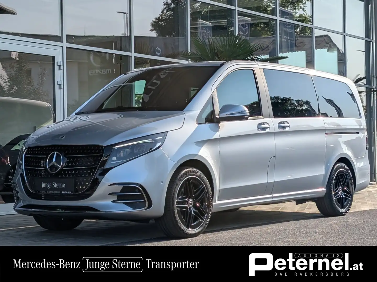Mercedes-Benz V 300 d 4MATIC STYLE Lang AMG Stdhzg AIR Navi Silber - 1