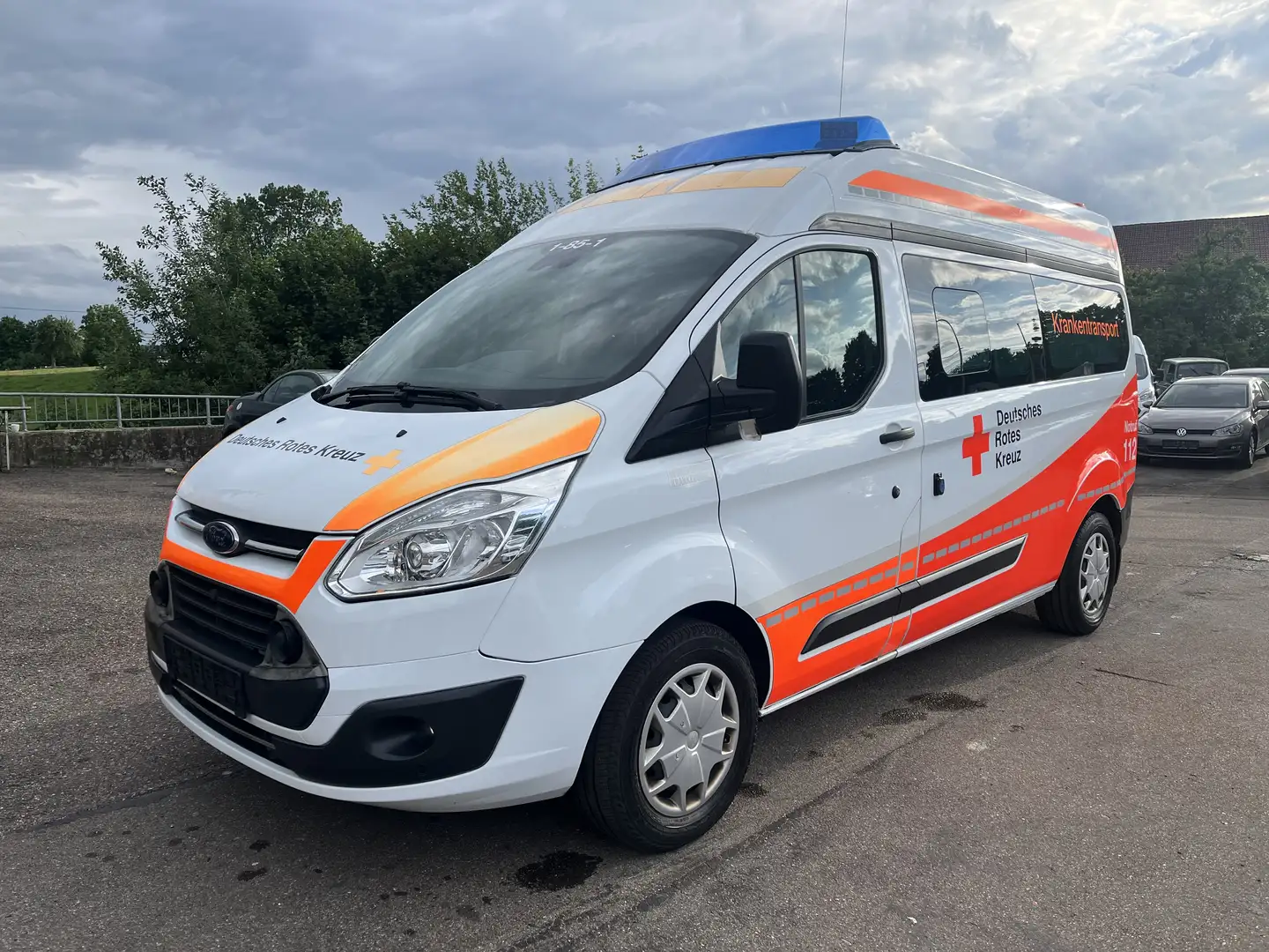 Ford Transit 350*L2*Trend*KLIMa*RFK*TPM*RETTUNGSWAGEN Blanc - 1