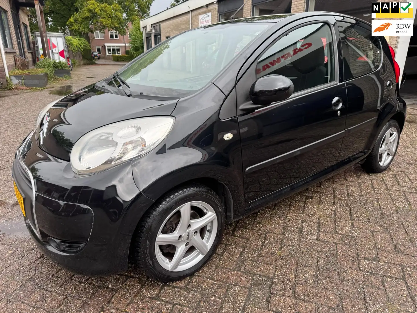 Citroen C1 1.0-12V Selection AIRCO ORG 167350 KM NAP O.H BOEK Zwart - 1