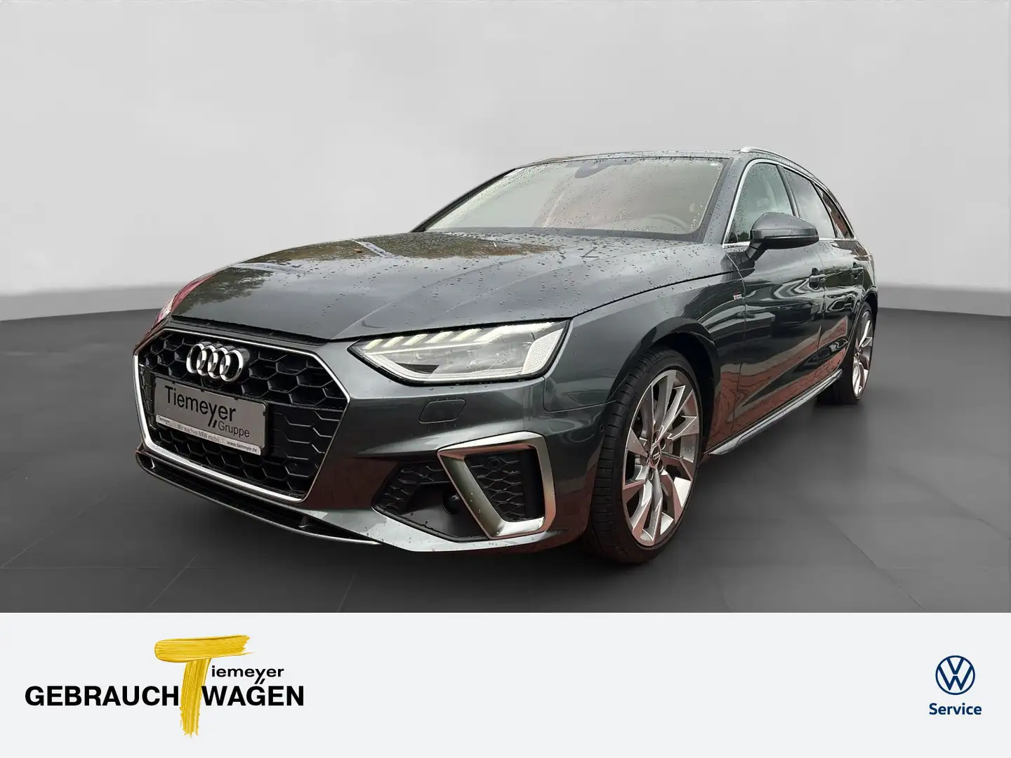Audi A4 40 TDI S LINE NAVI+ KAMERA BuO AHK Grau - 1