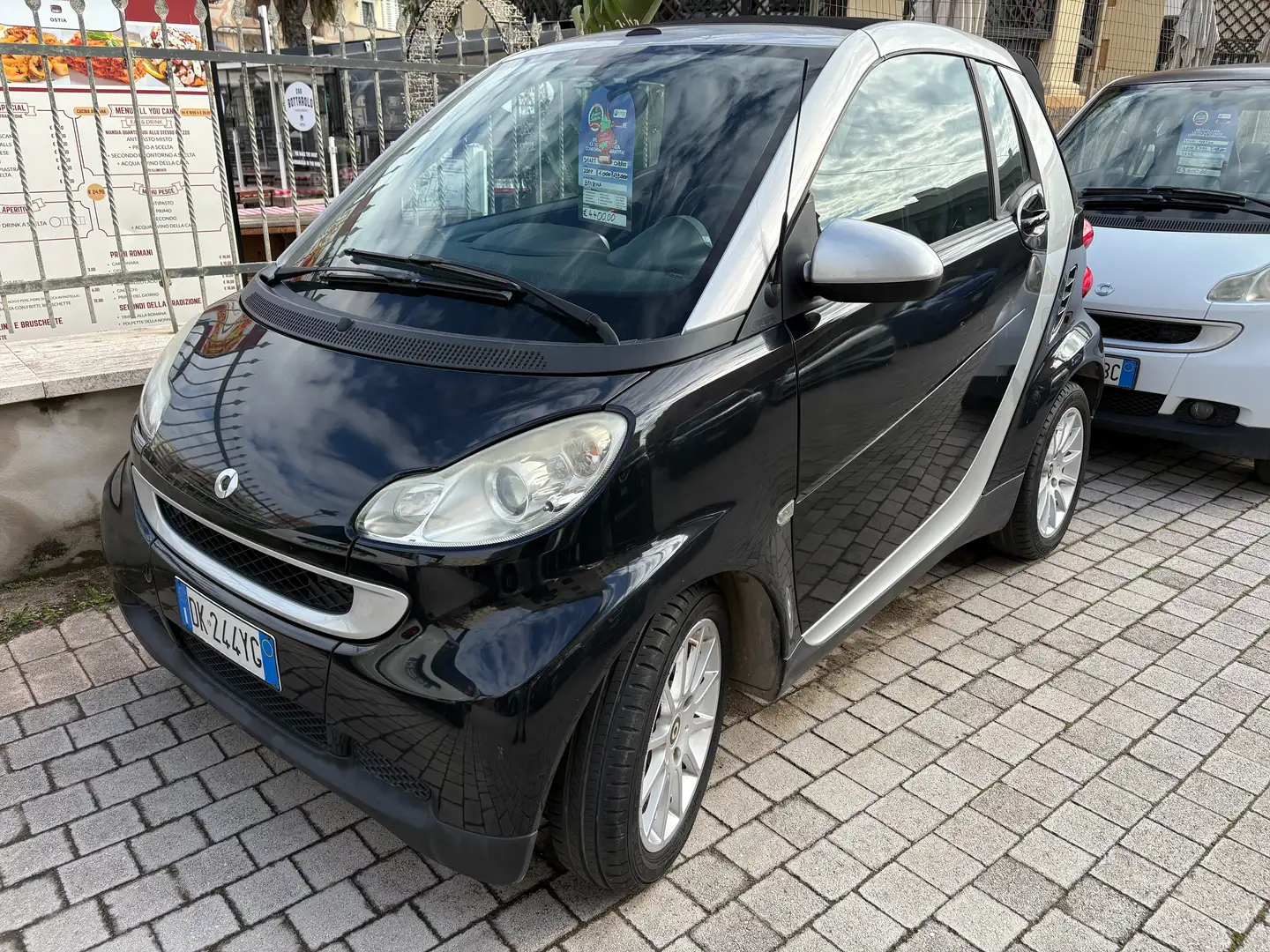 smart forTwo Fortwo Cabrio 1.0 Passion 71cv NEOPAT. Nero - 1