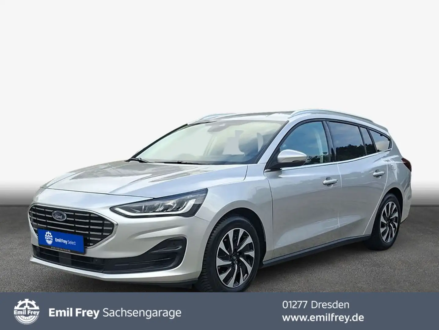 Ford Focus Turnier 1.0 EcoBoost Hybrid TITANIUM Silber - 1