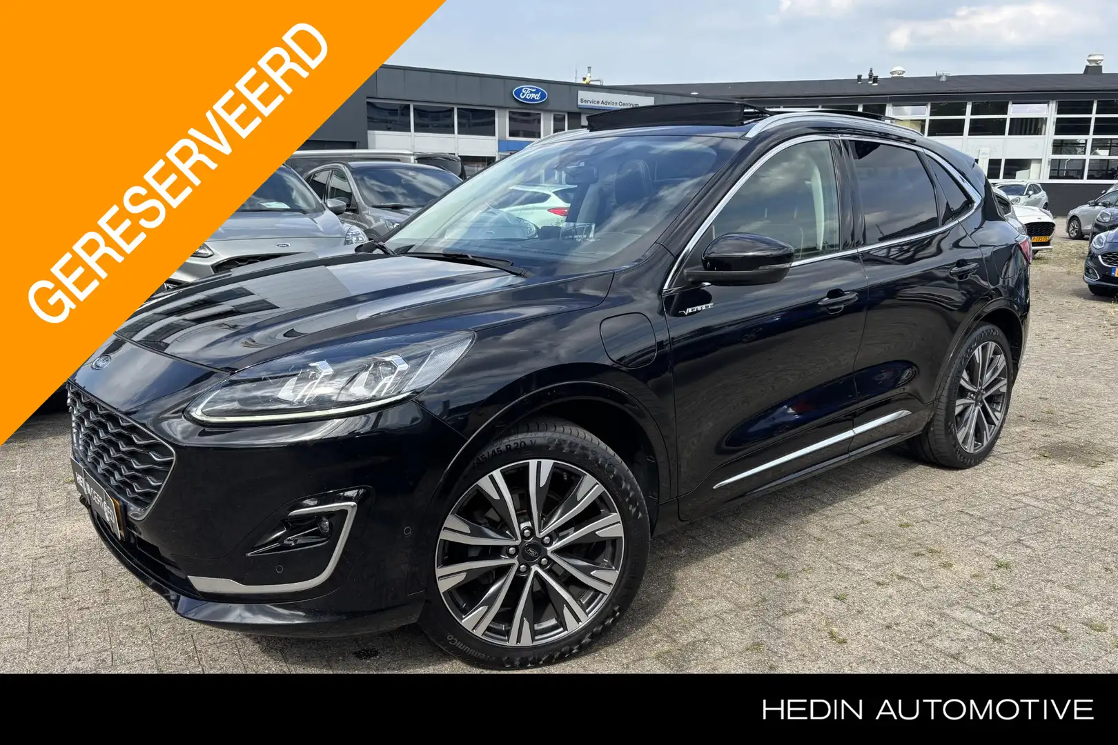 Ford Kuga 2.5 PHEV Vignale | Trekhaak | Panoramadak | Techno Zwart - 1