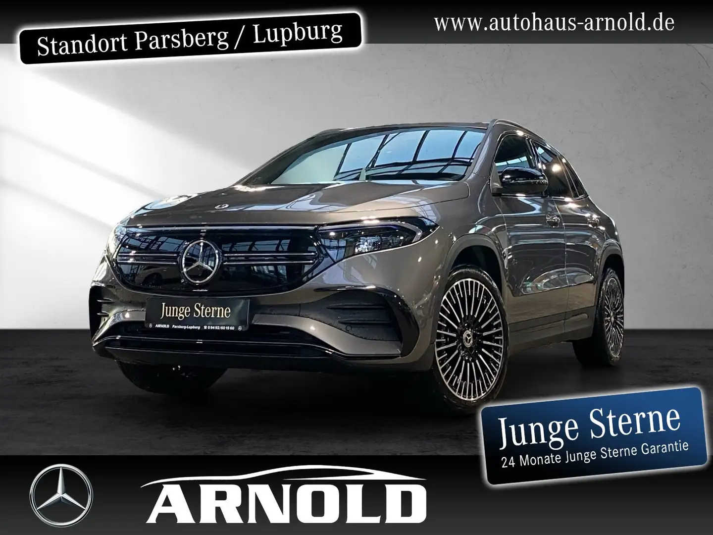 Mercedes-Benz EQA 350 EQA 350 4M AMG Line Night Distr. Burmester 360° Grau - 1