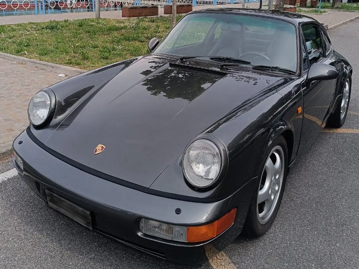 Porsche 964 911 Cabrio 3.6 Carrera 4 Grigio - 2