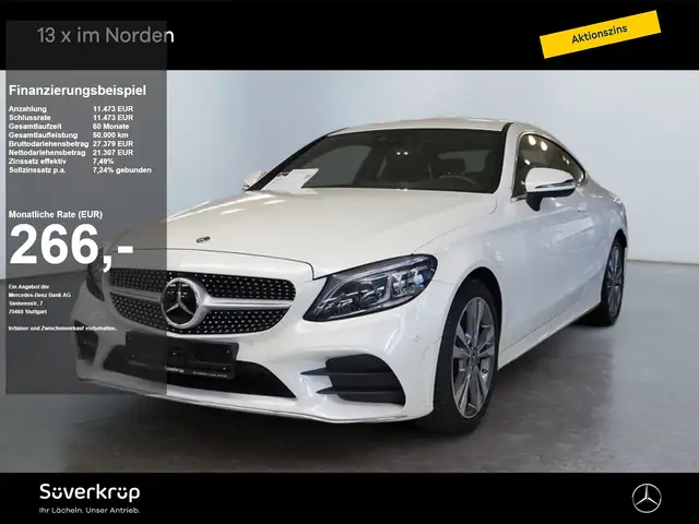 Mercedes-Benz C 200 4M Coupé AMG COMAND MULTI 360 DISTR SPUR