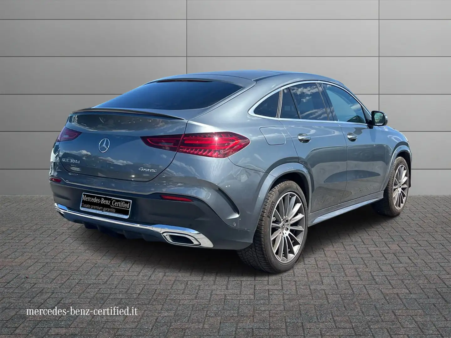 Mercedes-Benz GLE 300 GLE Coupe 300 d AMG Line Premium 4matic auto Grigio - 2