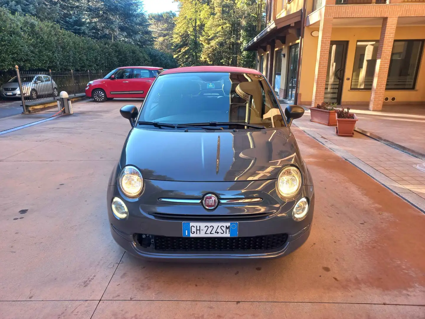 Fiat 500C 500C 1.0 hybrid (Red) 70cv Gris - 2