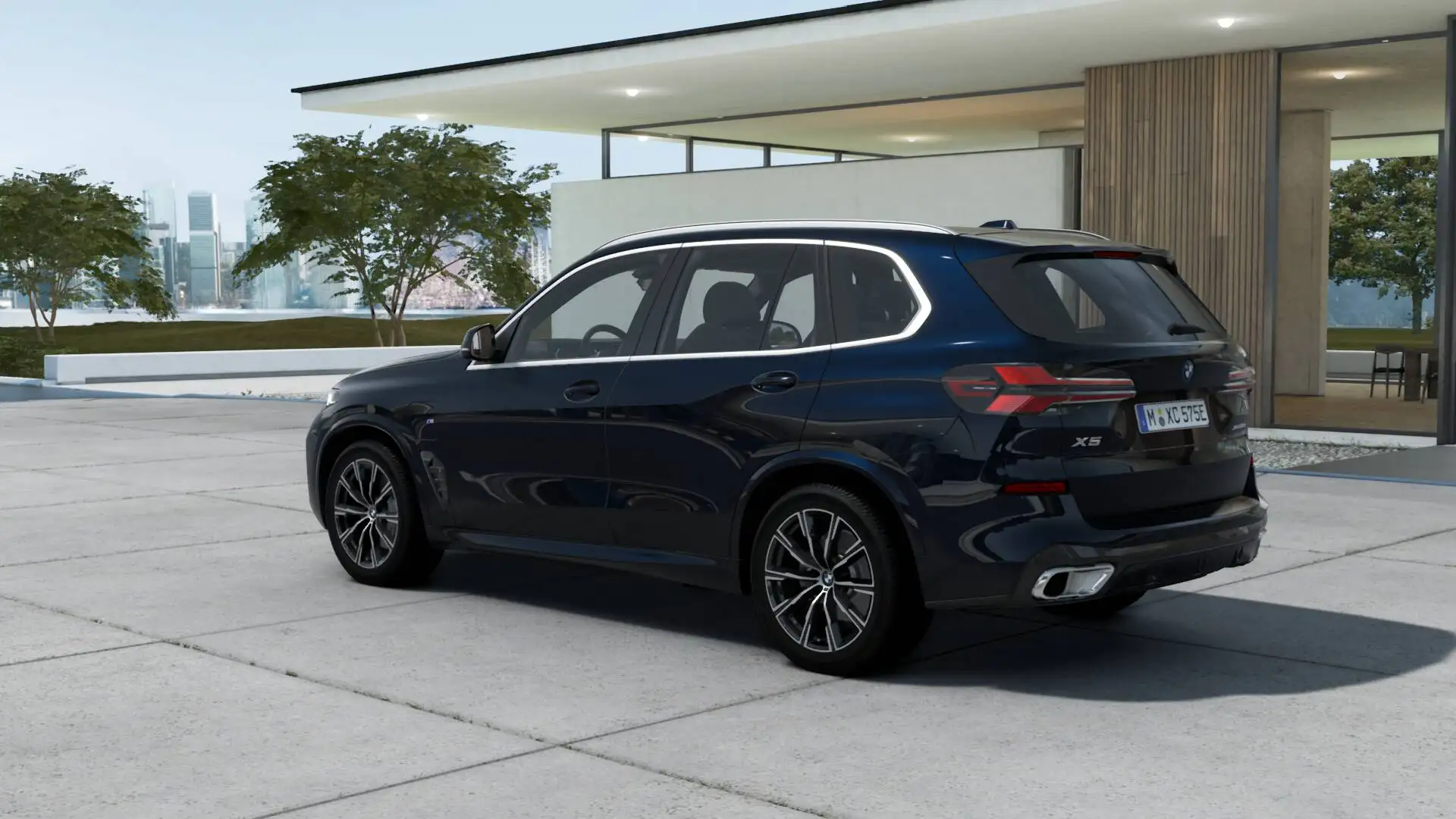 BMW X5 xDrive50e M Sportpakket Aut. Blauw - 2