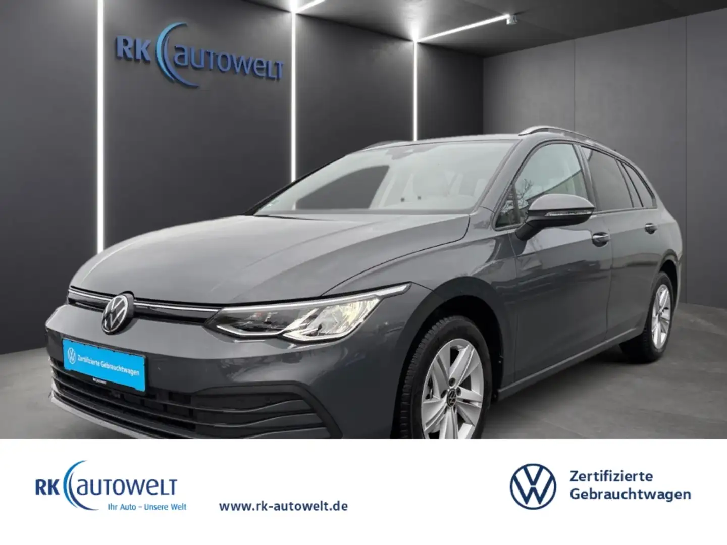 Volkswagen Golf Variant 8 VIII Life  1.0 eTSI Navi ACC Apple CarPlay Grau - 1
