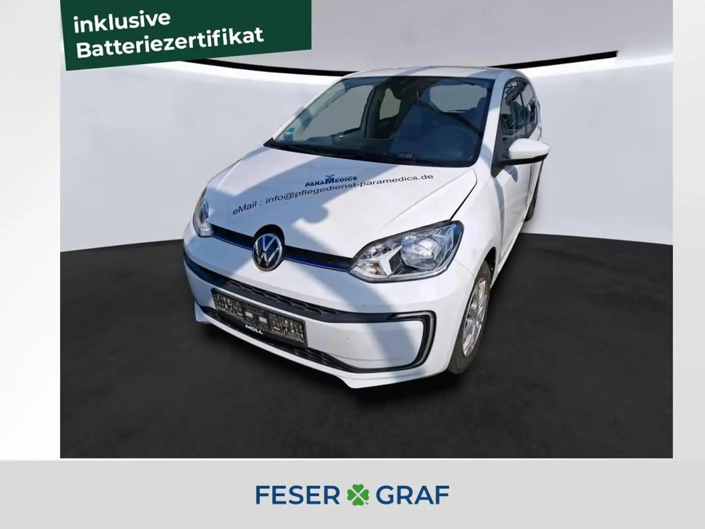 Volkswagen up! e-up! 32,3 kWh 83PS Weiß - 1