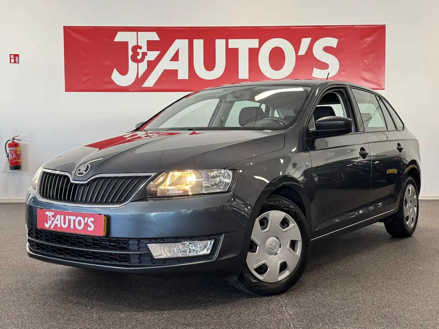 Skoda Rapid/Spaceback 1.2 TSI Greentech Active EC AIRCO, CRUISE, ELEC PA Grau - 1