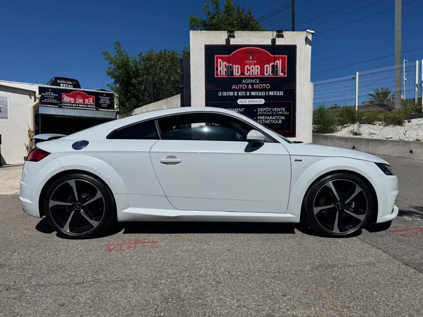 Audi TT Coupé 2.0 TFSI - 230 - BV S-tronic  COUPE S-Line White - 2
