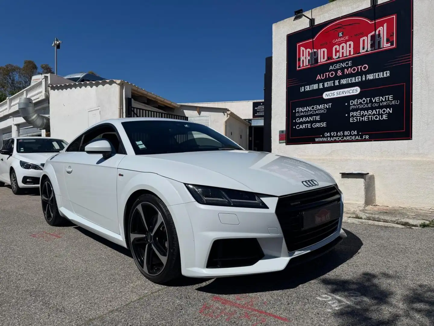 Audi TT Coupé 2.0 TFSI - 230 - BV S-tronic  COUPE S-Line White - 1