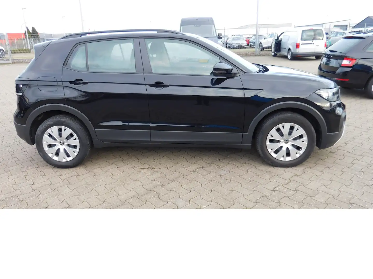 Volkswagen T-Cross 1.0 Basis BMT TSI Klima Navi Schwarz - 2