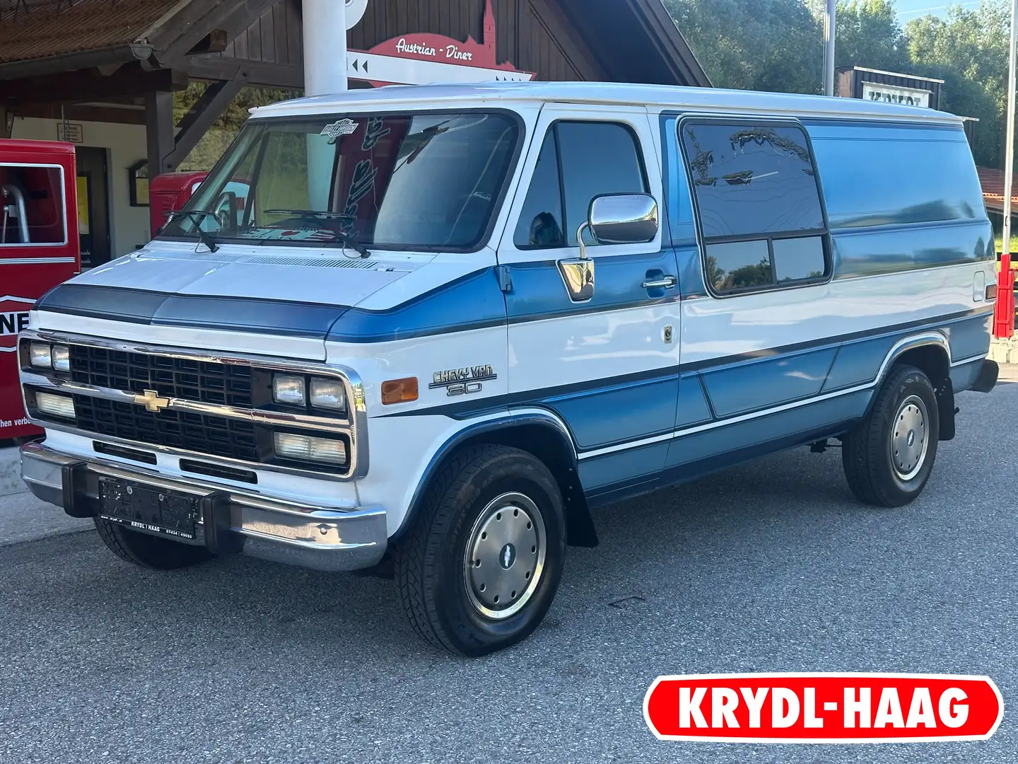 Chevrolet Sonstige G30 Van 6,5L Diesel V8 / Pickerl NEU / Blau - 1