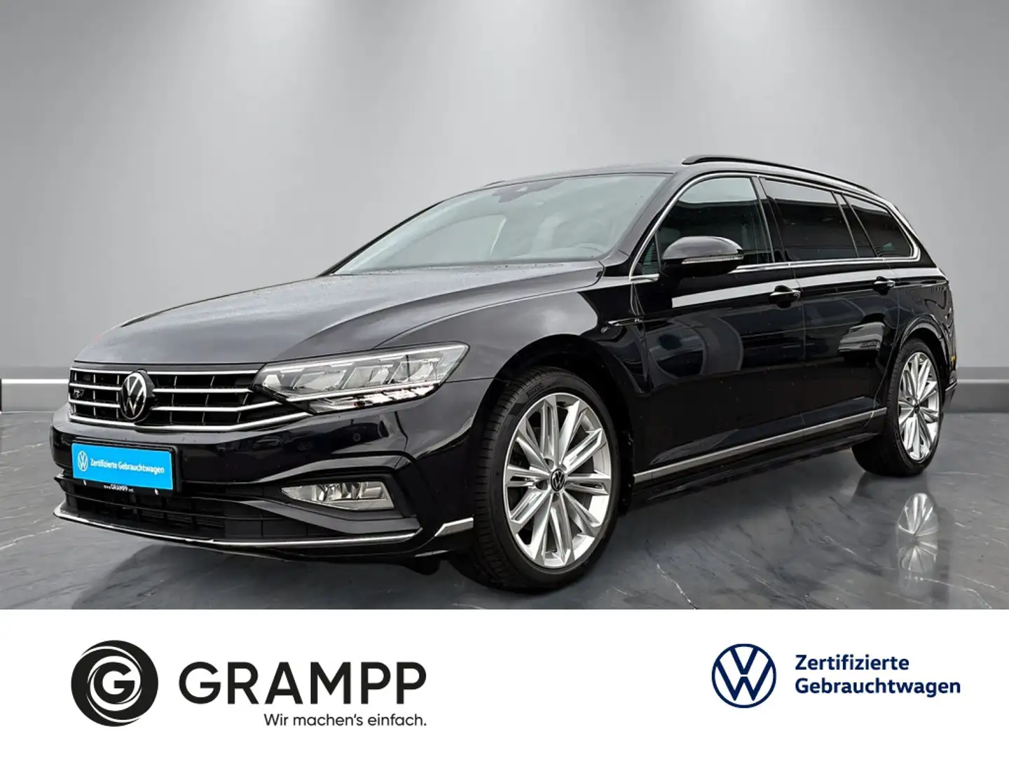 Volkswagen Passat Variant BUSINESS 2.0TDI DSG +R-LINE+uvm.+ Noir - 1