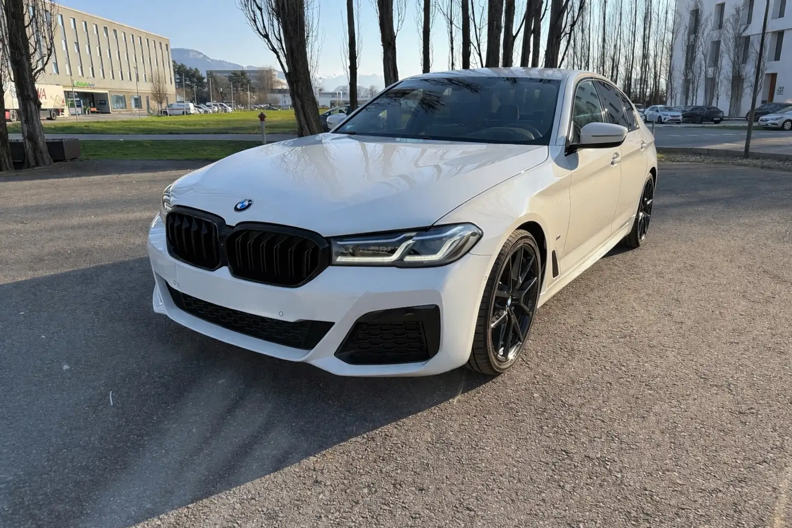 BMW 530 530d M-Paket, Heck Weiß - 1