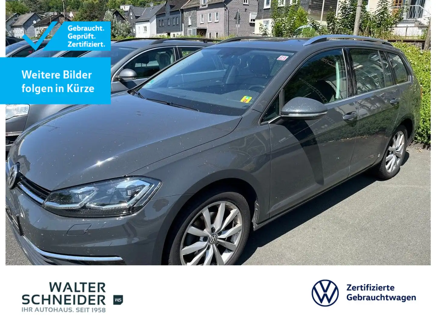 Volkswagen Golf Variant 1.5 TSI DSG Highline Navi LED Pano Grijs - 1