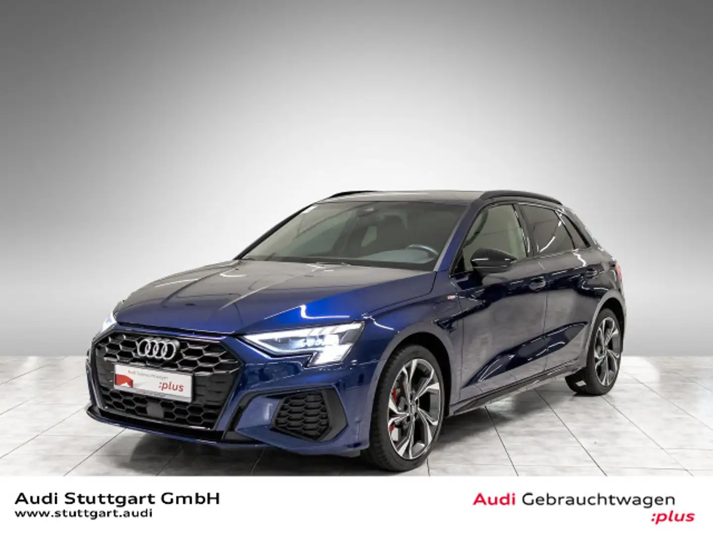 Audi A3 45 TFSI e S line AHK Matrix Kamera Blau - 1
