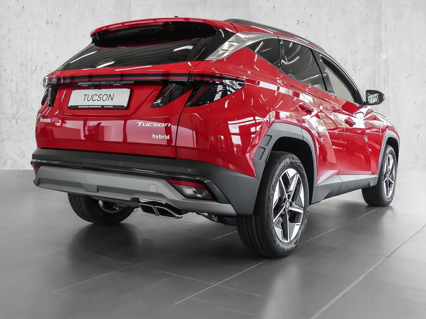 Hyundai TUCSON 1.6 T-GDi HEV Trend PANO/ SHZ/ RFK/ LED/ KLIMA Rot - 2