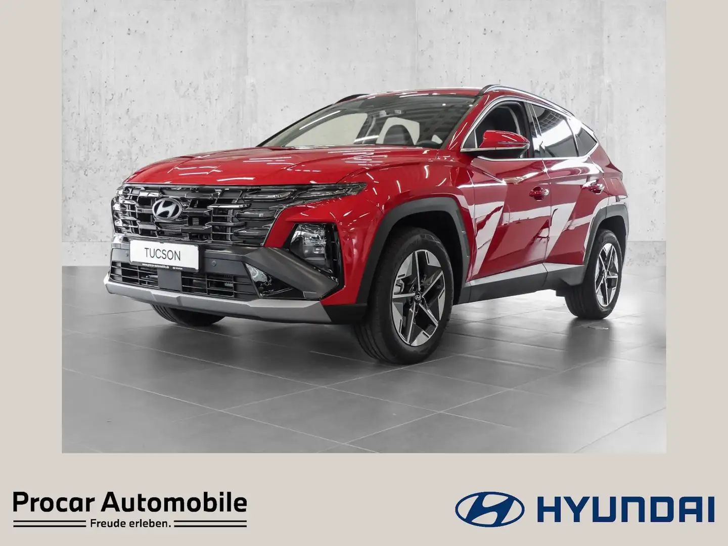 Hyundai TUCSON 1.6 T-GDi HEV Trend PANO/ SHZ/ RFK/ LED/ KLIMA Rot - 1