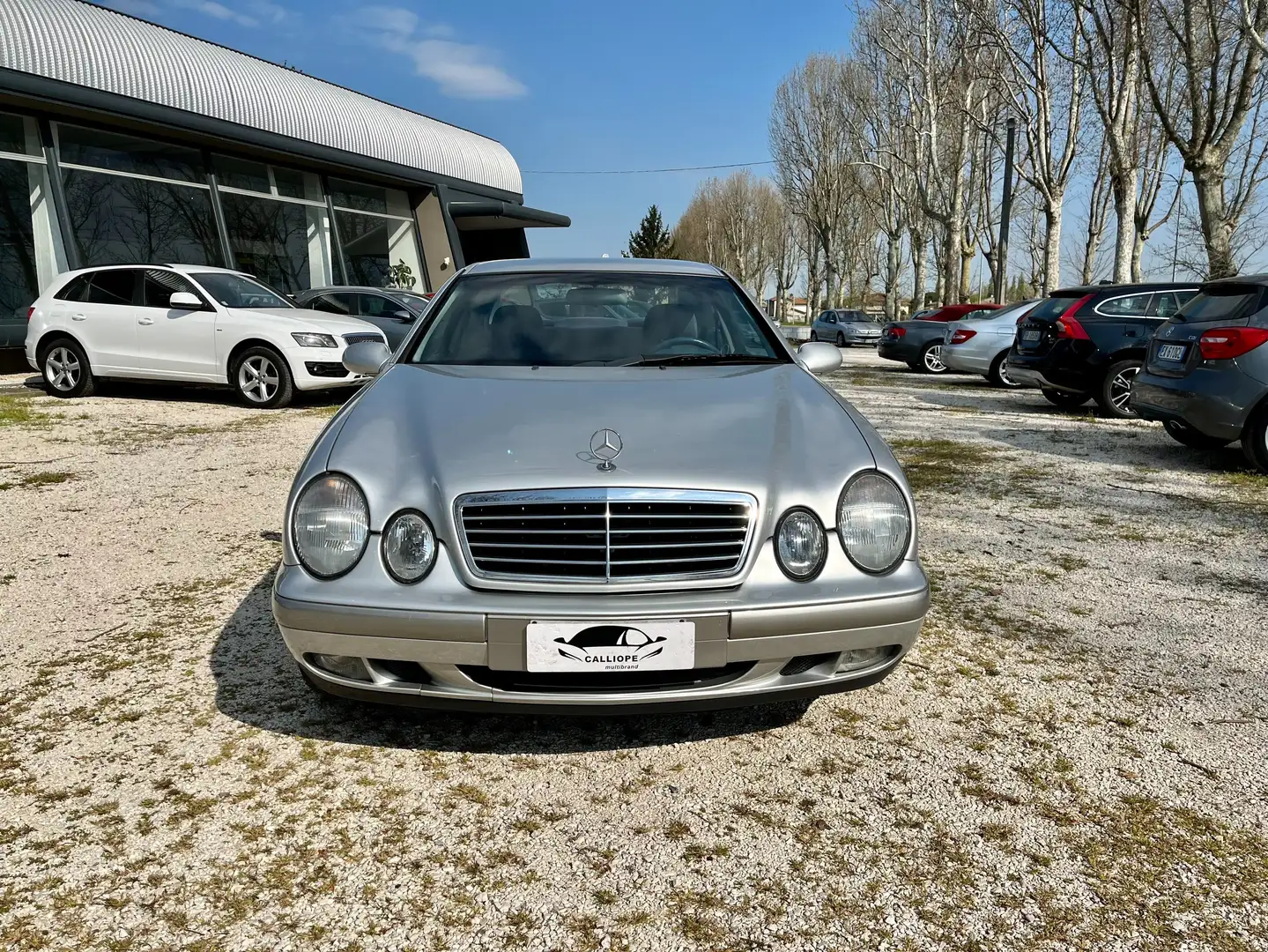 Mercedes-Benz CLK 200 CLK Coupe 200 k Elegance srebrna - 2