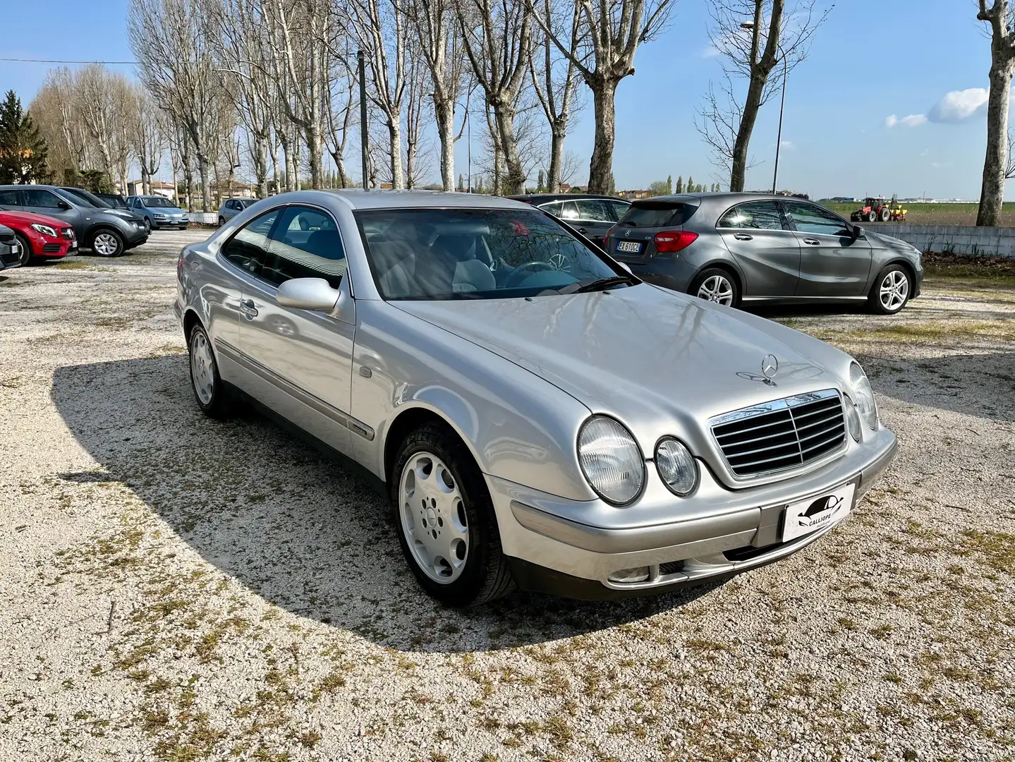 Mercedes-Benz CLK 200 CLK Coupe 200 k Elegance Stříbrná - 1