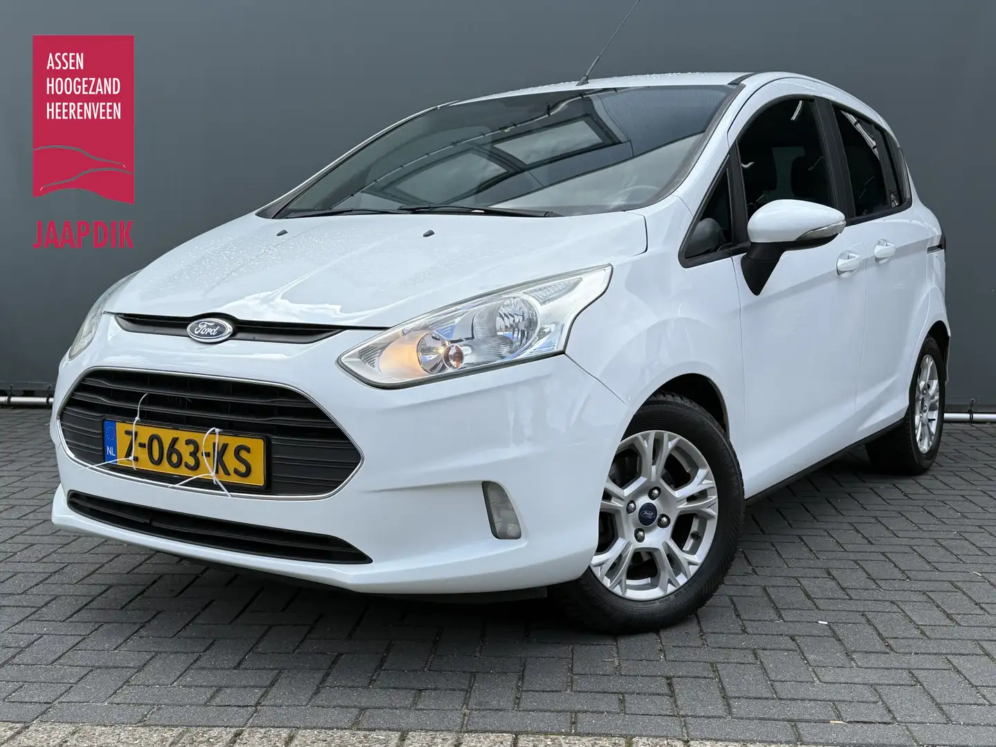 Ford B-Max BWJ 2016 1.6 96 PK TDCI Style NW APK AIRCO | RADIO Blanc - 1