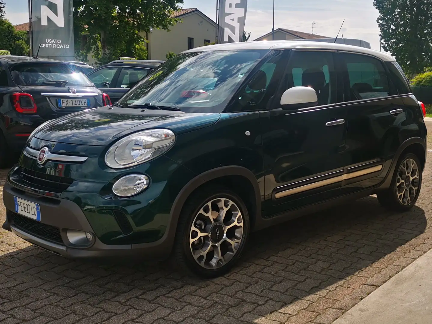 Fiat 500L 500L 1.3 mjt Trekking 95cv Verde - 2
