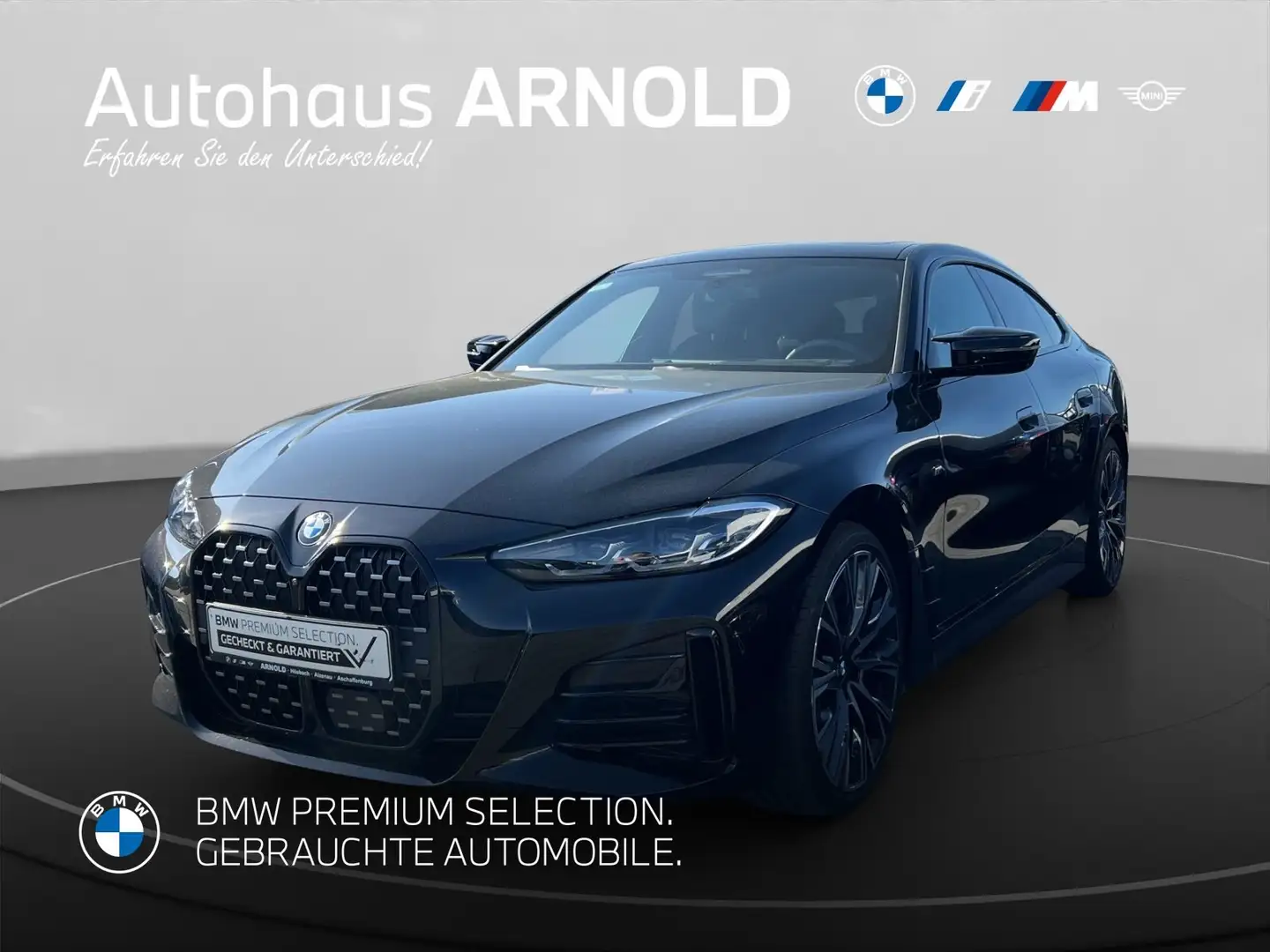 BMW 440 M440i xDrive Gran Coupé Harman Kardon Schiebedach Schwarz - 1