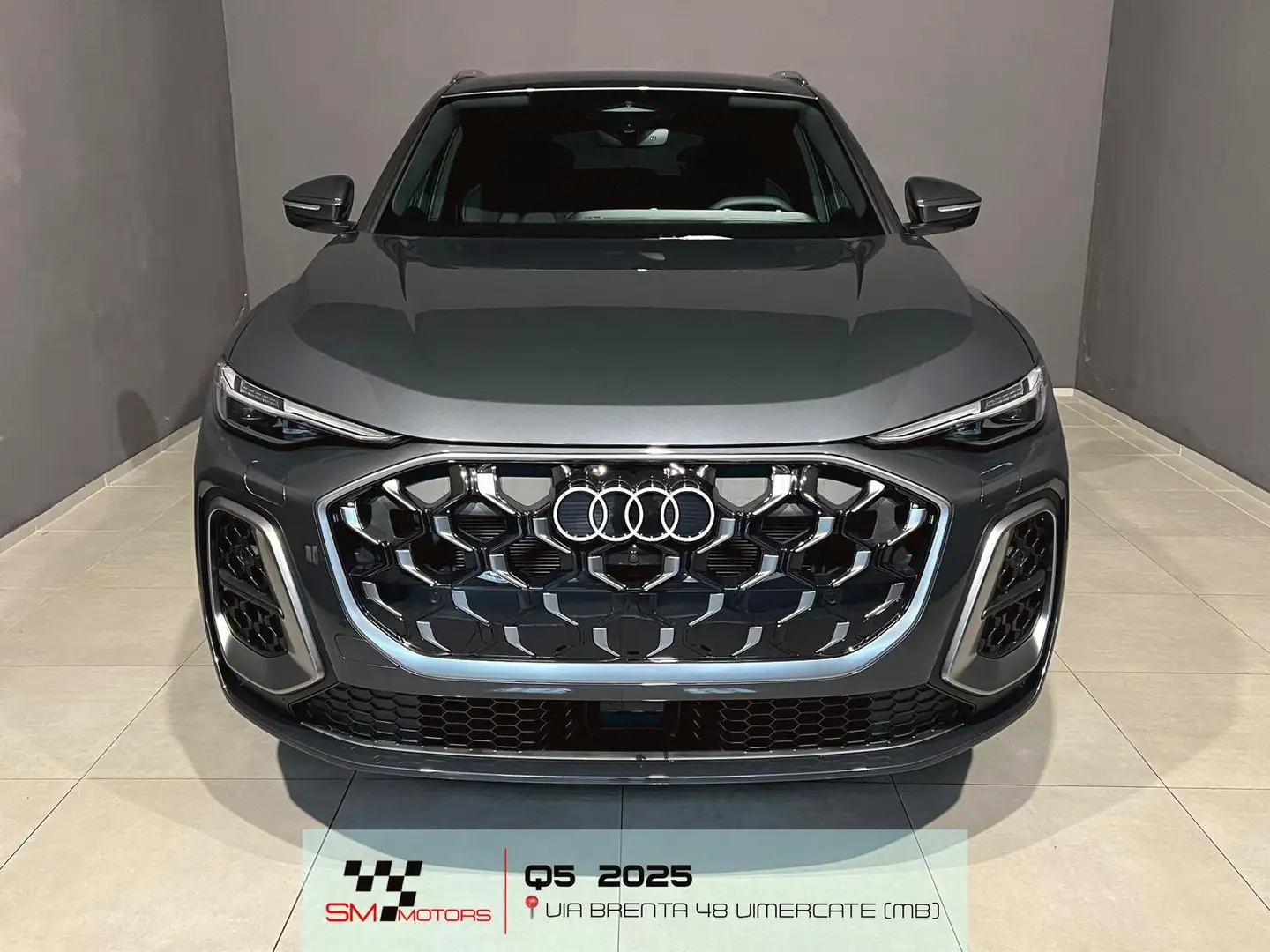 Audi Q5 Sportback 2.0tdi mhev+ Sline 204cv PRONTA CONSEGNA Gris - 2