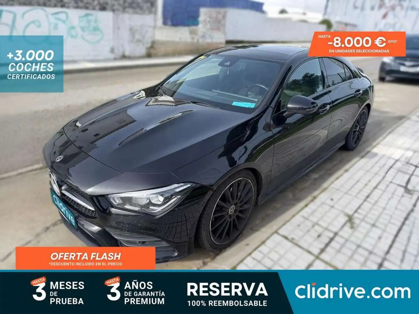 Mercedes-Benz CLA 200 Noir - 1