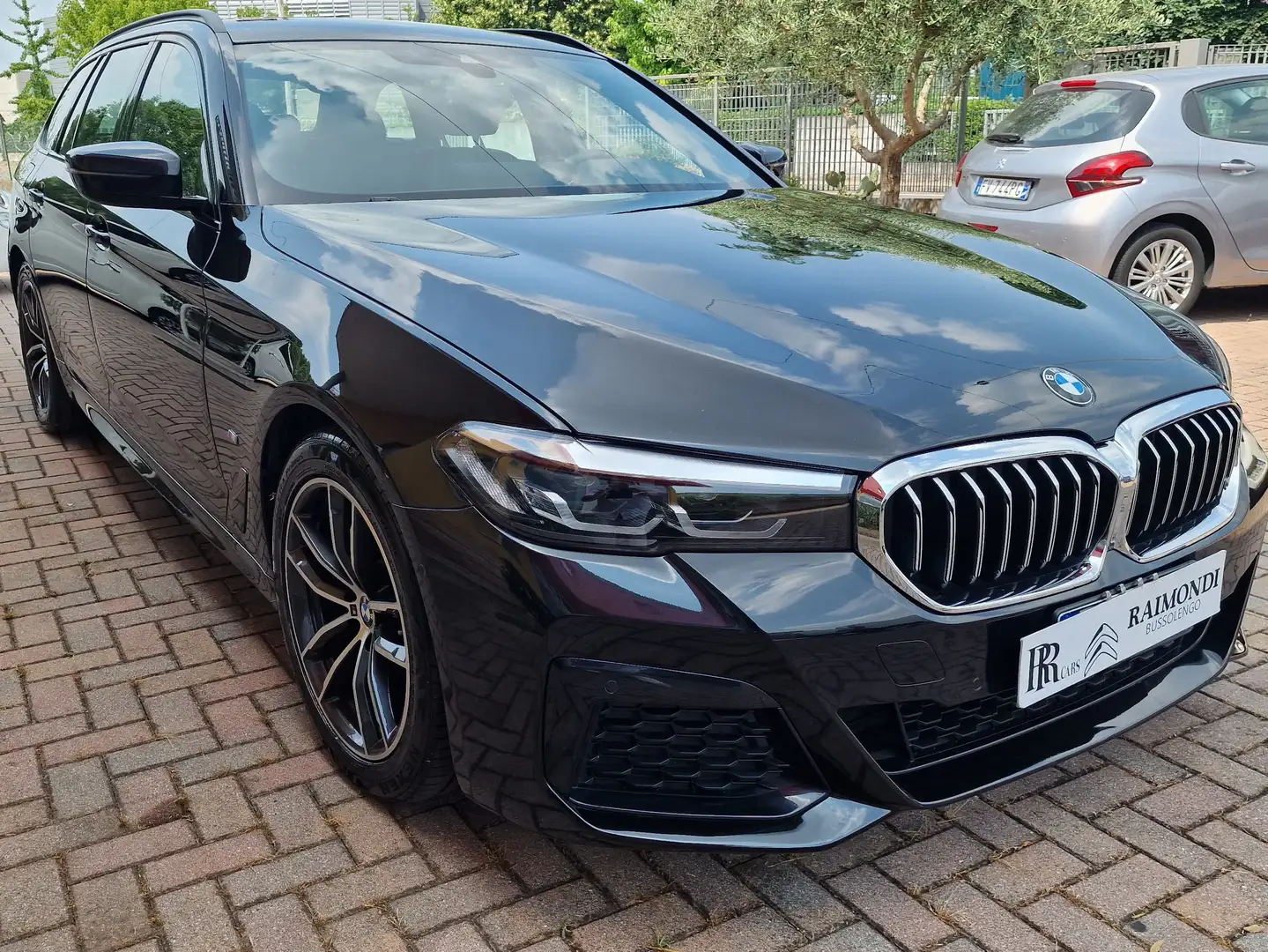 BMW 520 d X Drive  mhev 48V Msport auto Iva Deducibile Noir - 2