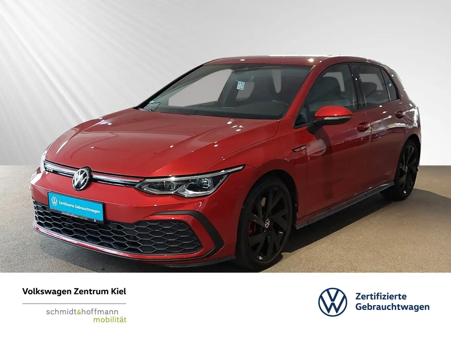 Volkswagen Golf VIII GTI 2.0 TSI NAVI+SITZHZ+ACC+PDC+RFK Klima Rot - 1
