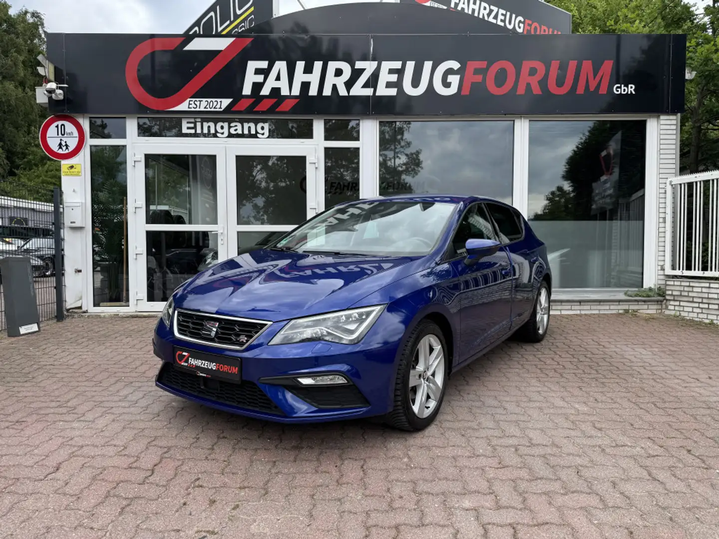 SEAT Leon FR CNG*DSG*LED*CarPlay Azul - 1