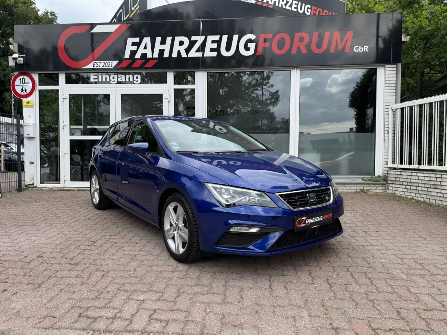 SEAT Leon FR CNG*DSG*LED*CarPlay Azul - 2