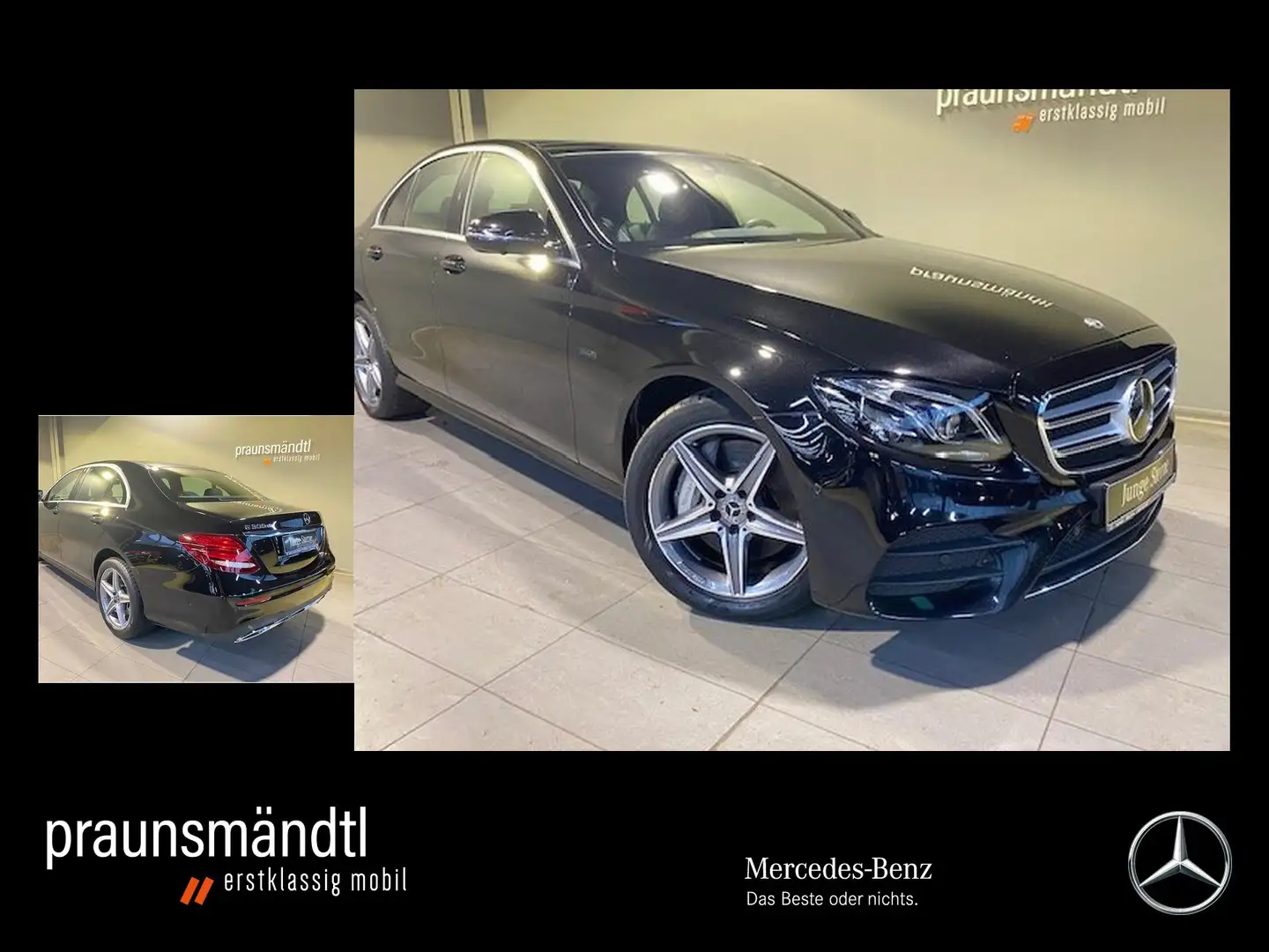Mercedes-Benz E 300 de AMG MuBeam/Distr/Pano/360°/HeadUp/Coman Zwart - 1