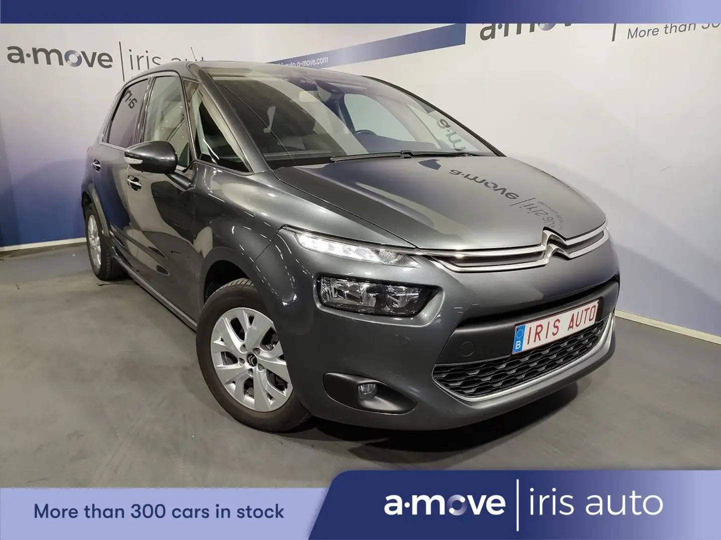 Citroen C4 Picasso 1.6 BLUEHDI | NAVI | AIRCO | CAPTEUR AR Gris - 1