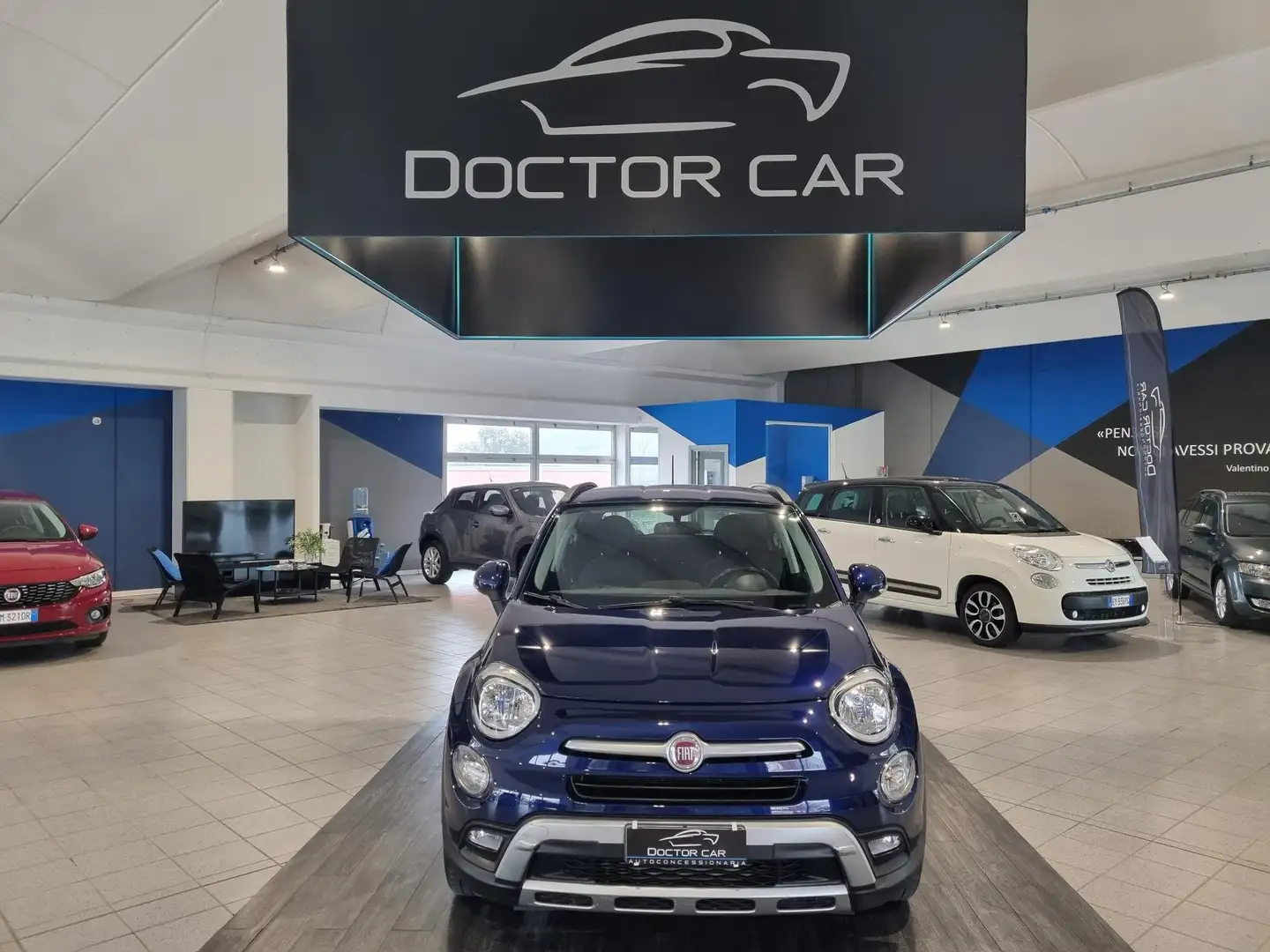 Fiat 500X 500 X 1.3 mjt Cross 4x2 95cv Blu/Azzurro - 1