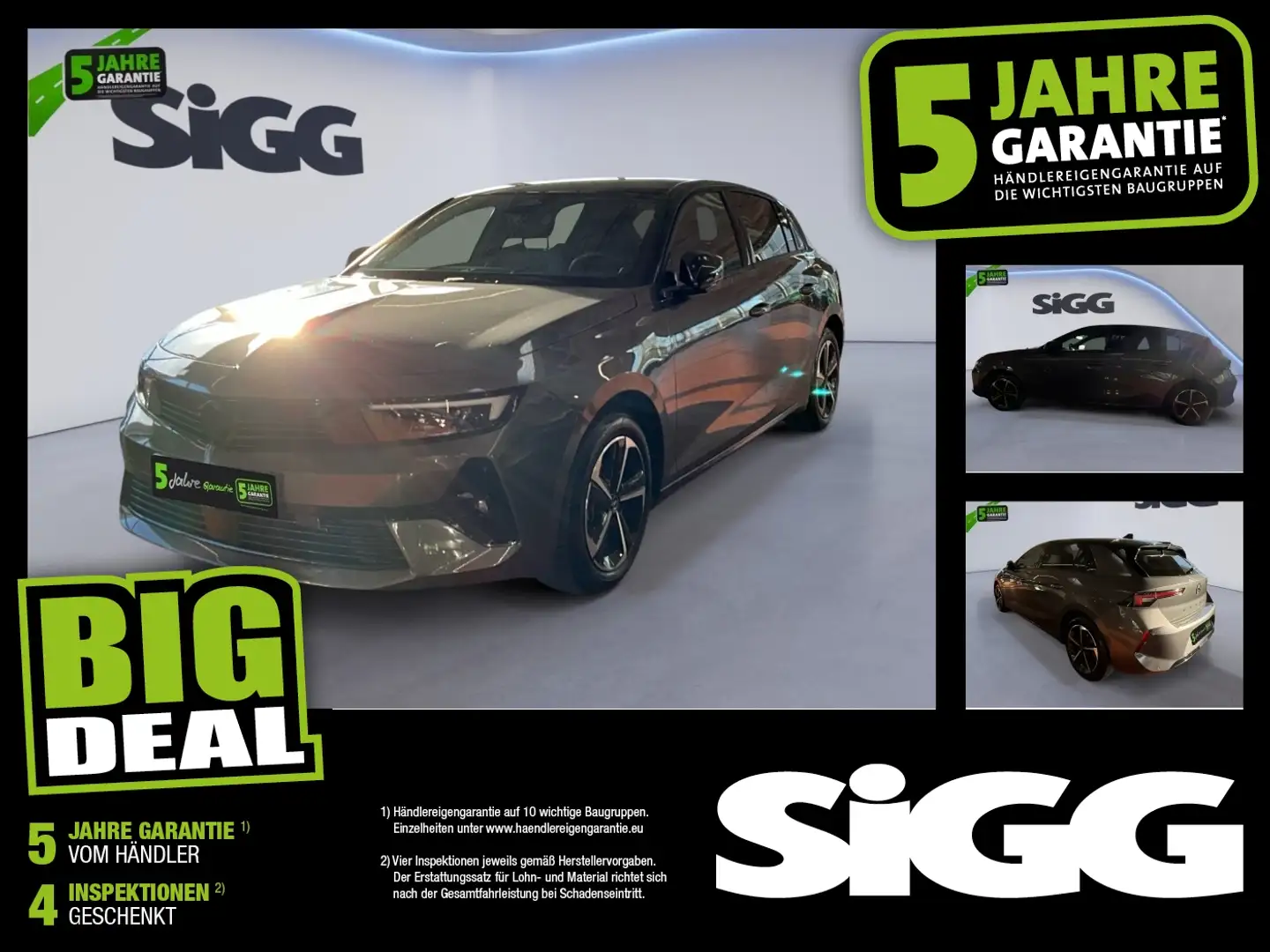 Opel Astra L 1.2 Turbo GS 2xKlima 360 DynLicht KlimaA Grau - 1