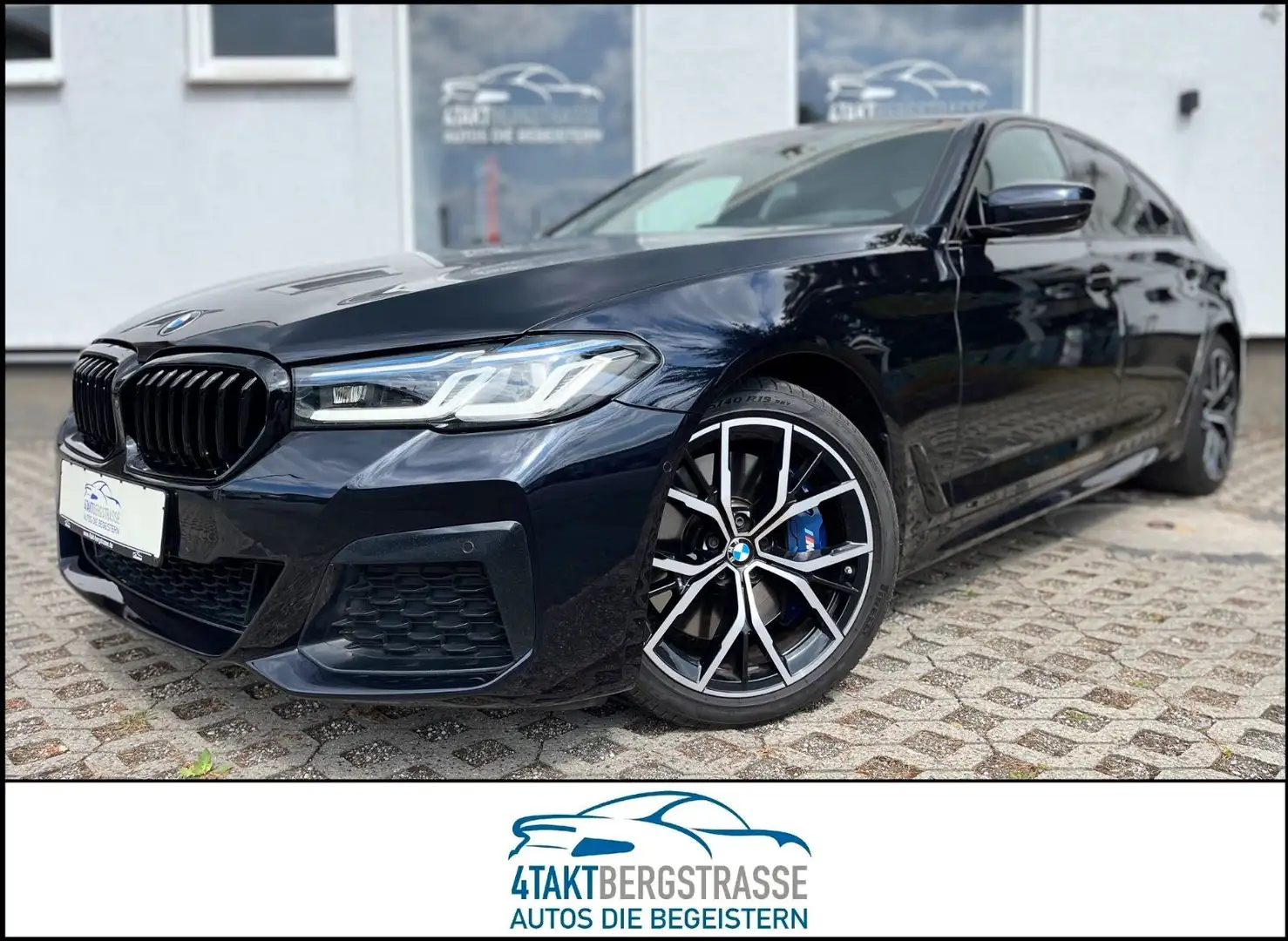 BMW 540 i xDrive Limousine M-Paket Laser HUD h/k Schwarz - 1