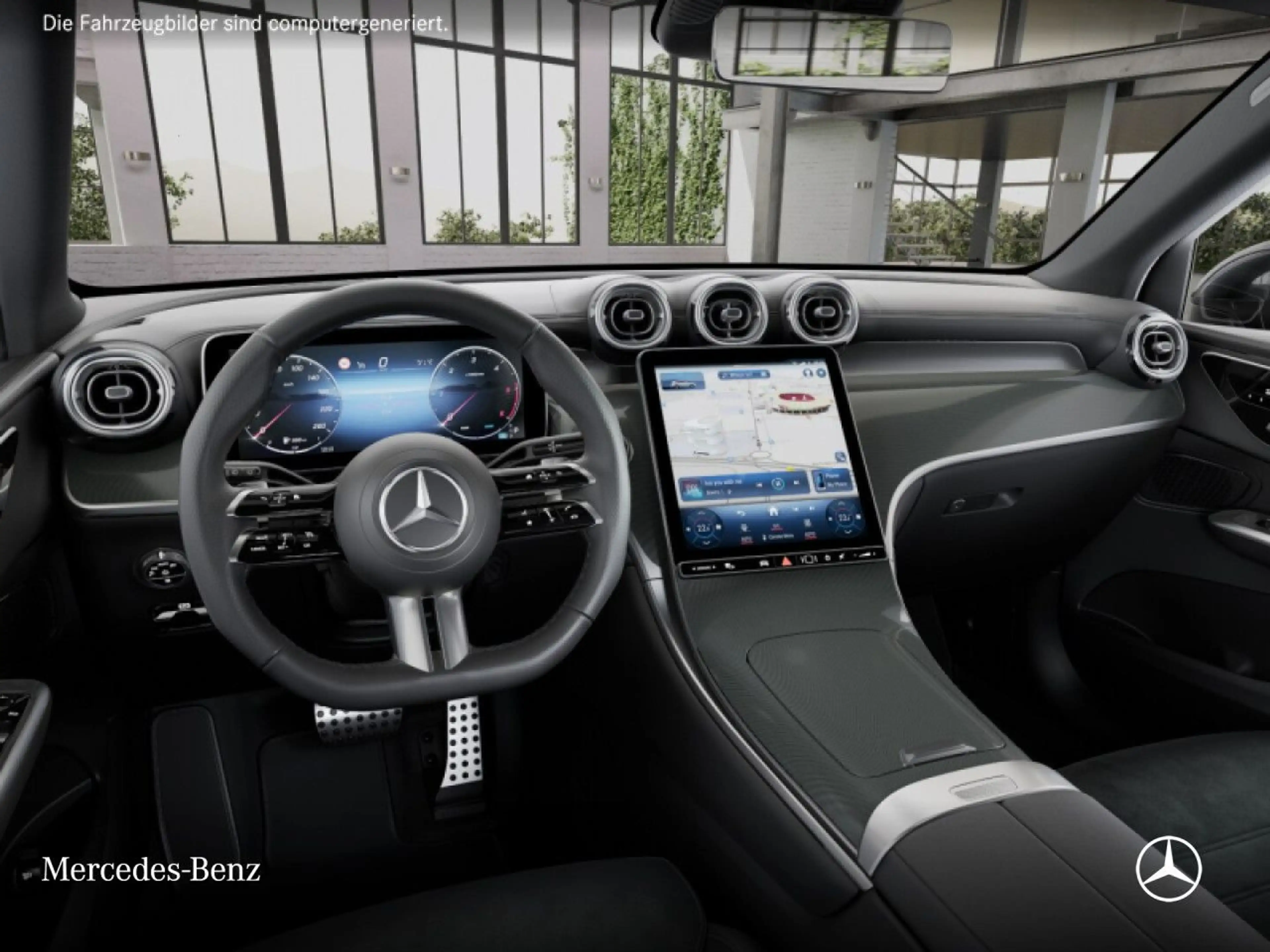 Mercedes-Benz GLC 220 d 4M AMG+PANO+360+AHK+TOTW+KEYLESS+9G — photo 9