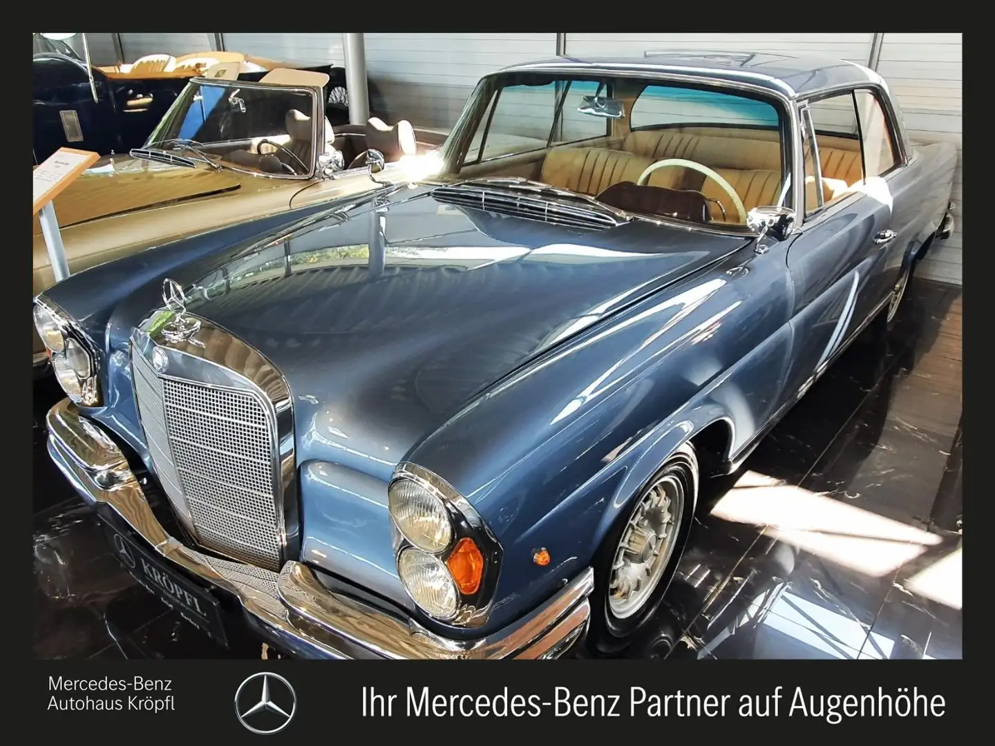 Mercedes-Benz 220 SEb Coupé Kék - 1