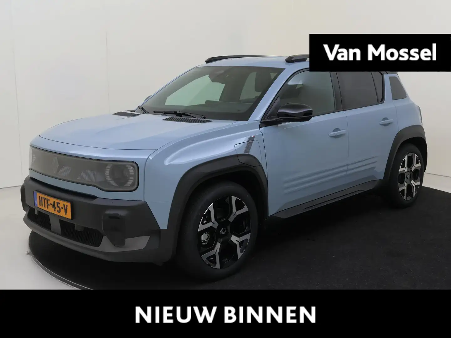 Renault R 4 electric techno 150 pk comfort range | Stoelverwar Blauw - 1